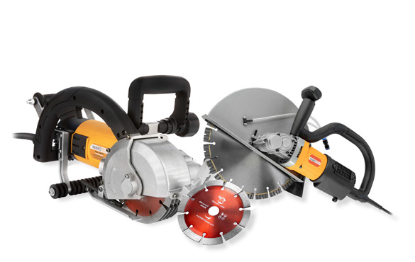 Drážkovačky a frézy na beton