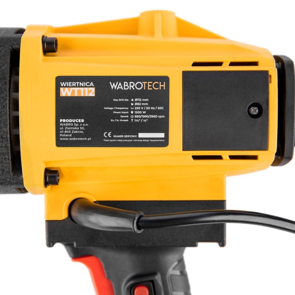 Rękojeść wiertnicy ręcznej WABROTECH WT112