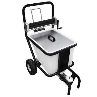 Košový zásobník na barvu a tmel 60 l