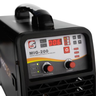 Invertorová svářečka plynová a bezplynová MIG-200 WABROTECH