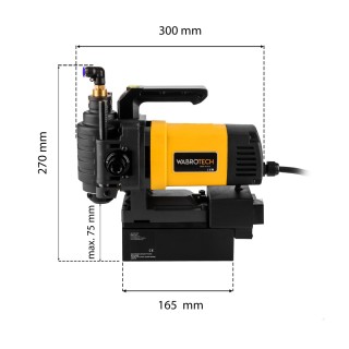 Nízkoprofilová magnetická vrtačka WT55DM WABROTECH