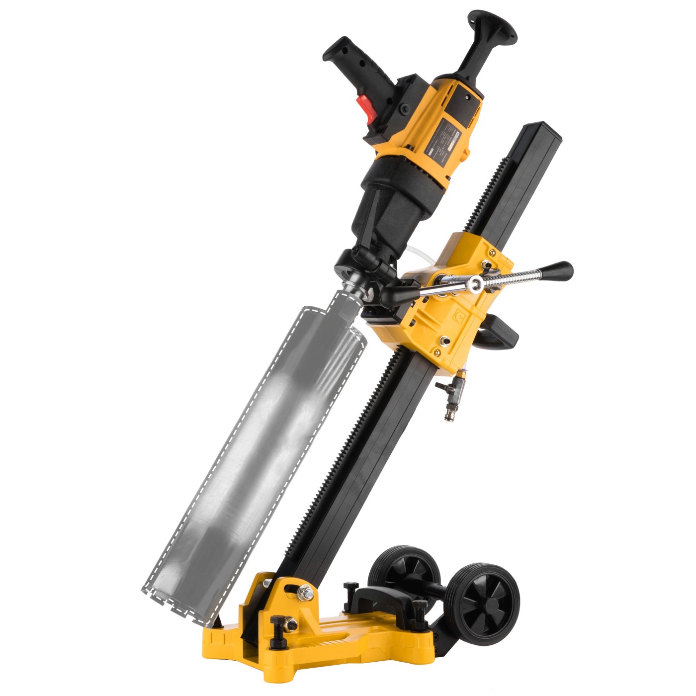 Jádrová vrtačka WABROTECH WT112+WT45S se stojanem WABROTECH