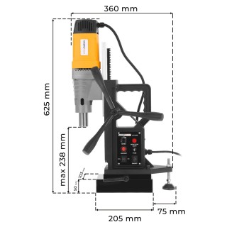 Magnetická vrtačka WT98RE WABROTECH