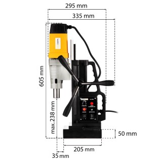 Magnetická vrtačka WT23RE-G WABROTECH